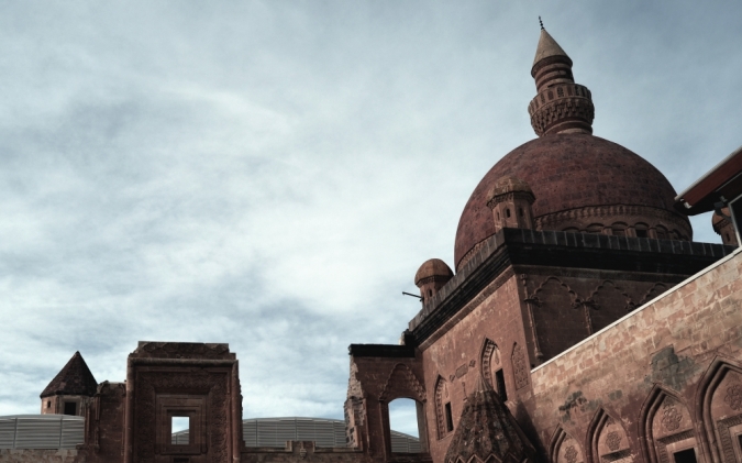 İshak Paşa Sarayı'ndan bir fotoğraf