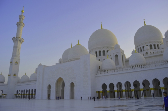 Şeyh Zayed Bin Nahyan Camii, Abu Dhabi.
