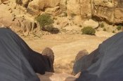 Petra'da öğle yemeği molası / Ürdün